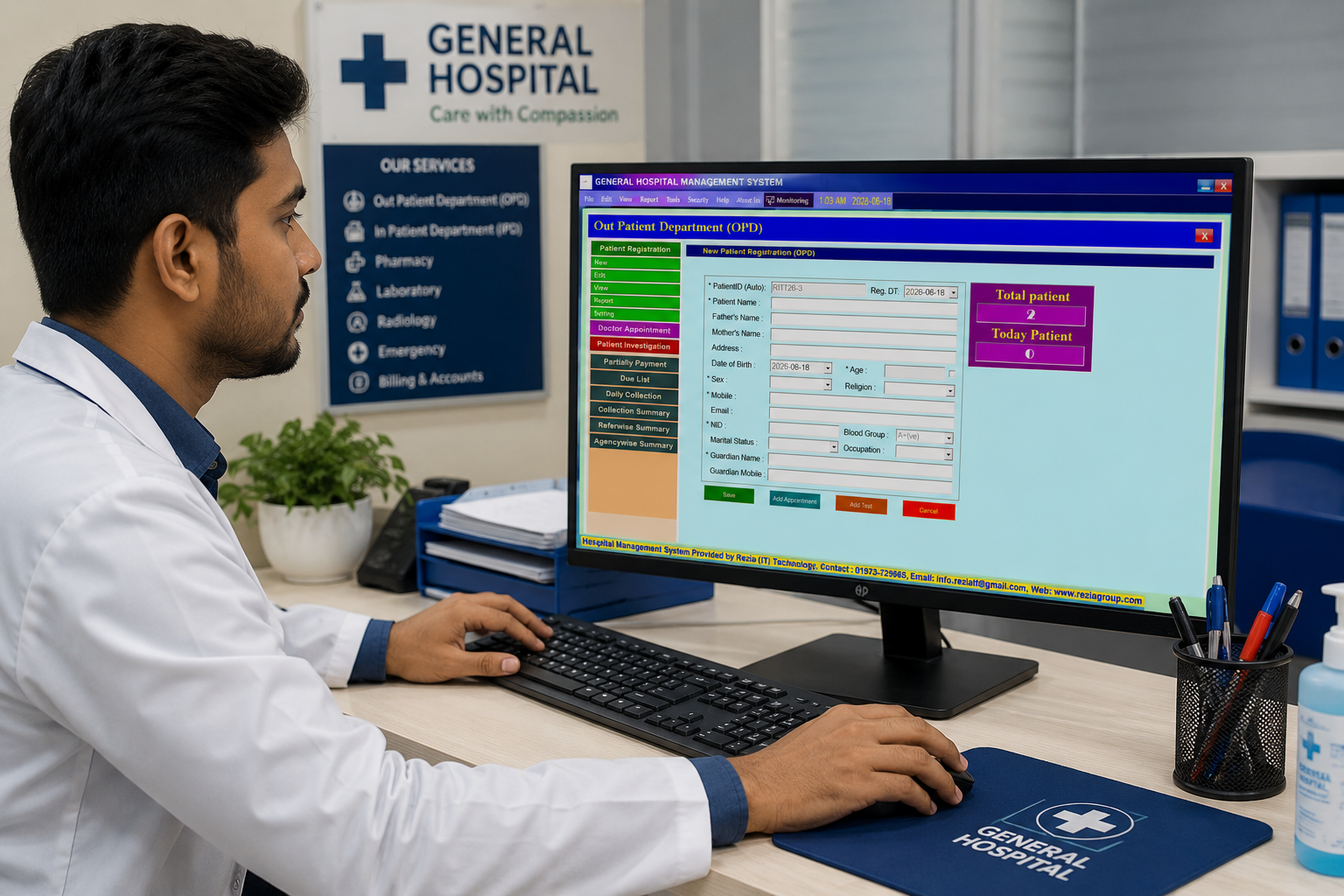 General Hospital Managemetn System
