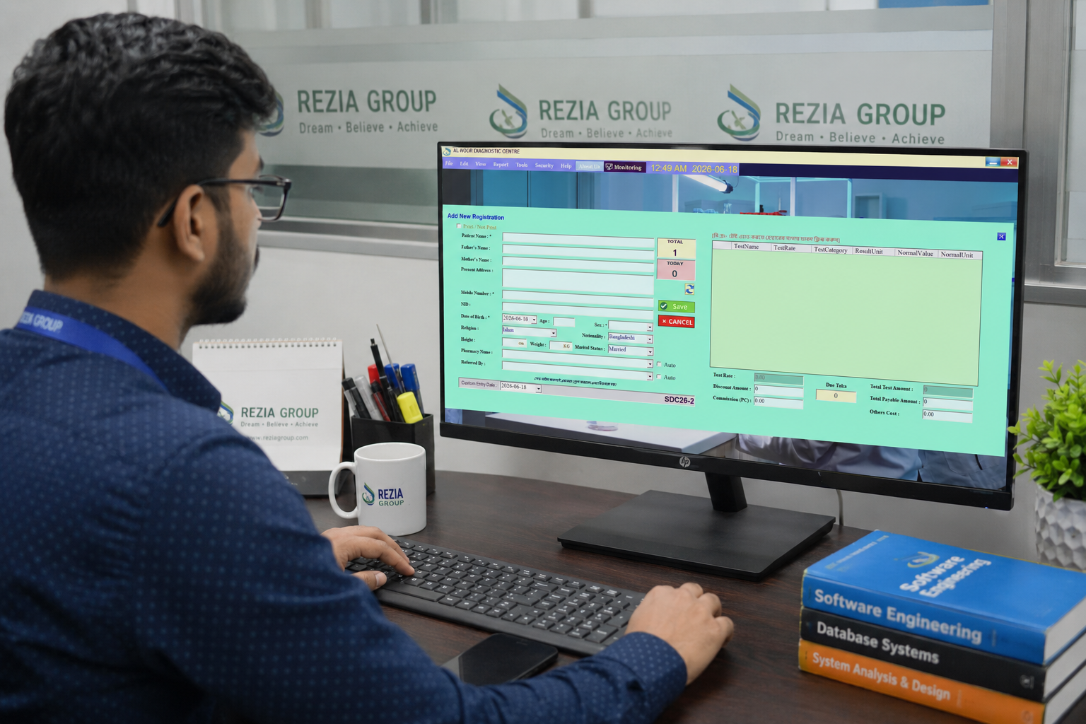 Rezia Group Diagnostic Software